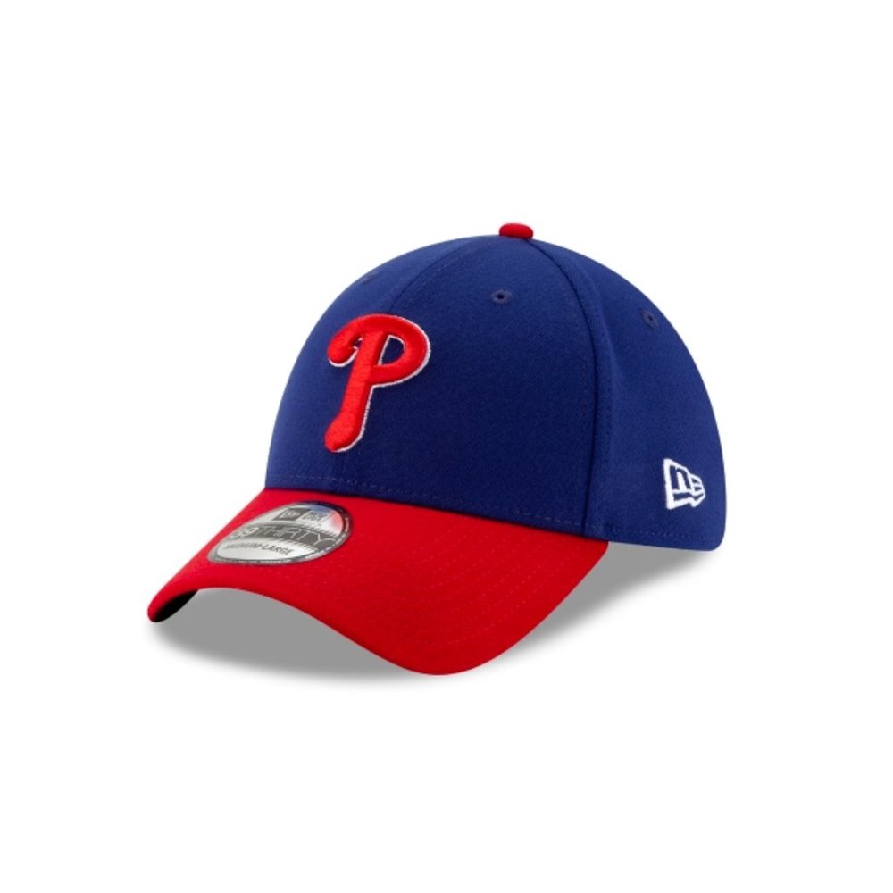 Philadelphia Phillies New Era Blue Team Classic 39Thirty Flex Fit Hat SIZE M/L